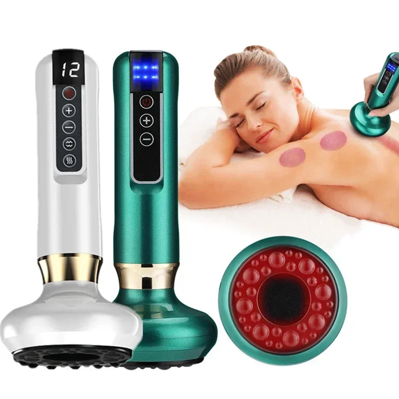 KinetiCup™ Pro: Smart Dynamic Cupping & Heat Therapy Massager