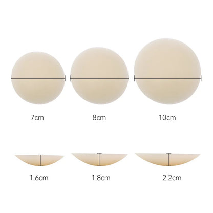 BareEase™ Invisible Silicone Nipple Covers – Reusable Ultra-Thin Adhesive Petals