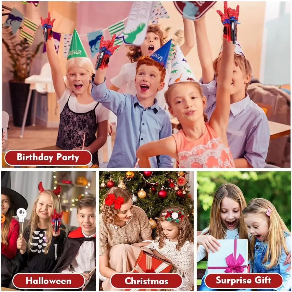 Spider Web Launcher Glove - Hero Role Play Toy for Kids