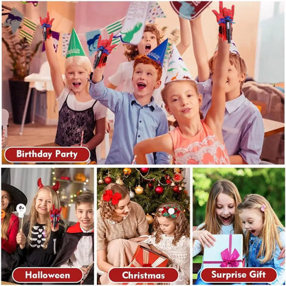 Spider Web Launcher Glove - Hero Role Play Toy for Kids