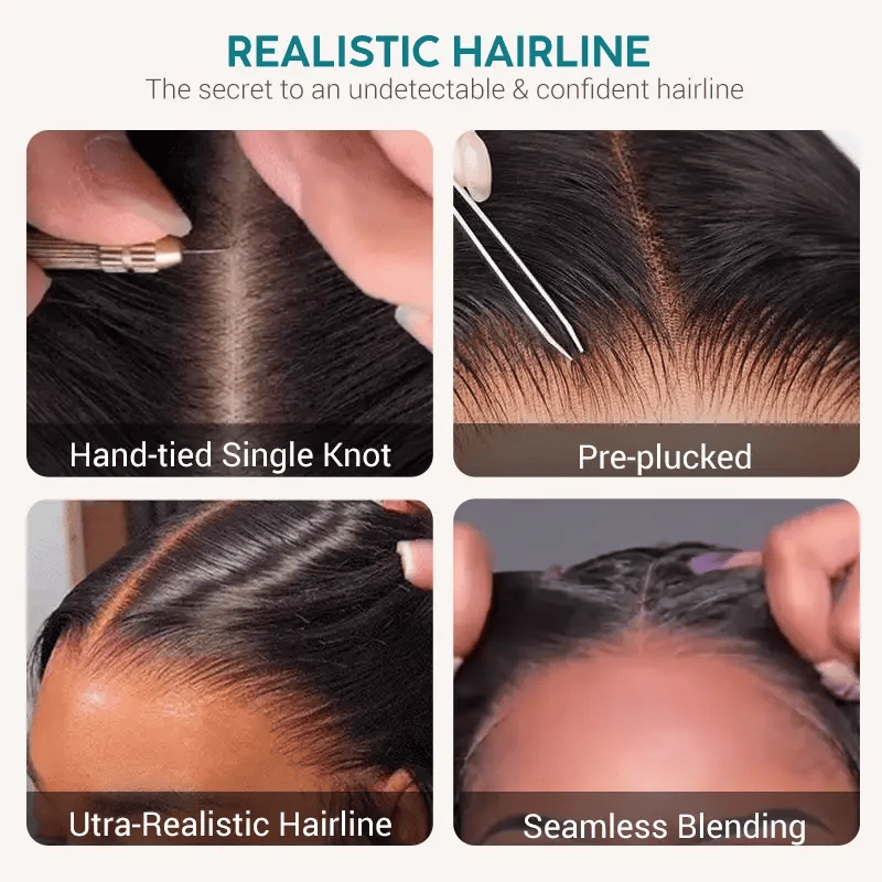 Honey Blonde Water Wave Wig - Glueless Lace Front