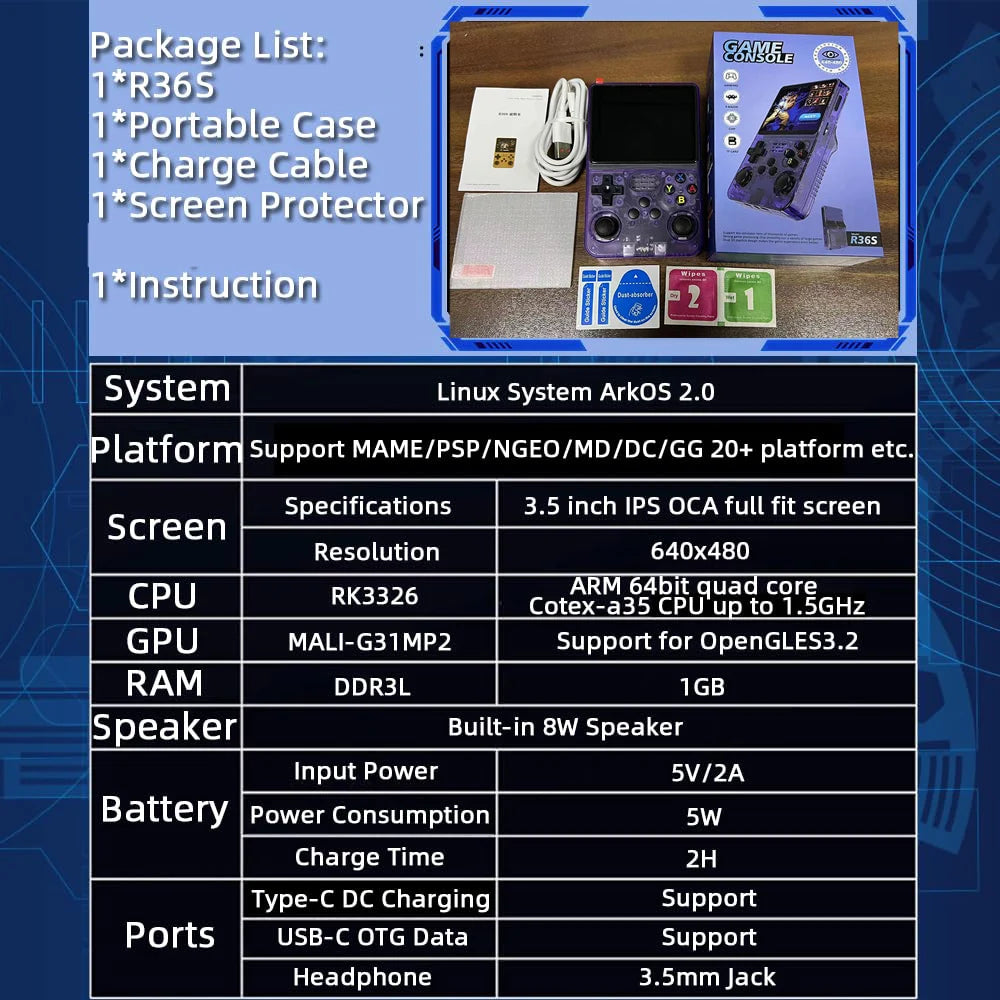 The Ultimate 128GB Retro Arcade Console - Instant Classic Gaming Library