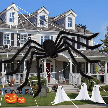 Giant Creepy Spider Decor