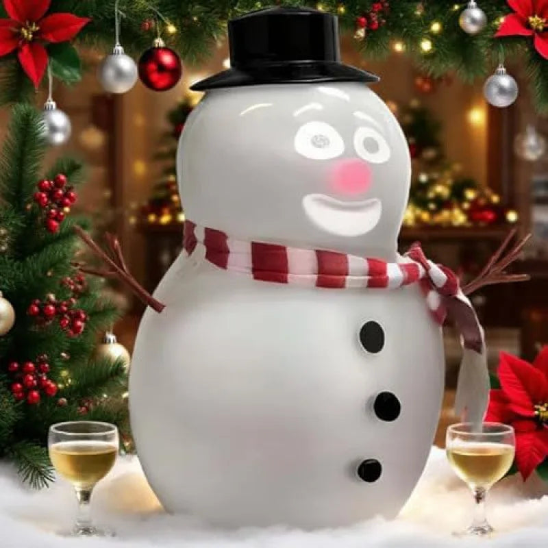 Blinking Talking Snowman Projector - Animated Holiday Decoration