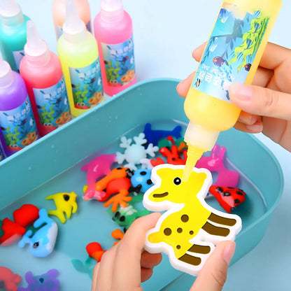 Magic Water Elf Toy Kit - 10 Colors DIY Craft Set for Kids