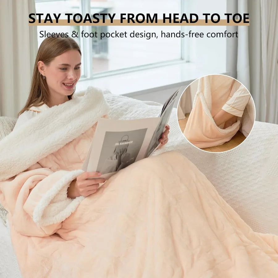 Cozy Electric Heated Blanket Wrap