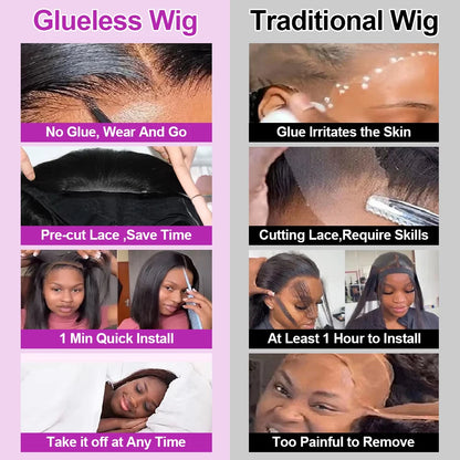 Natural Jerry Curly Bob Wig - Textured Lace Front