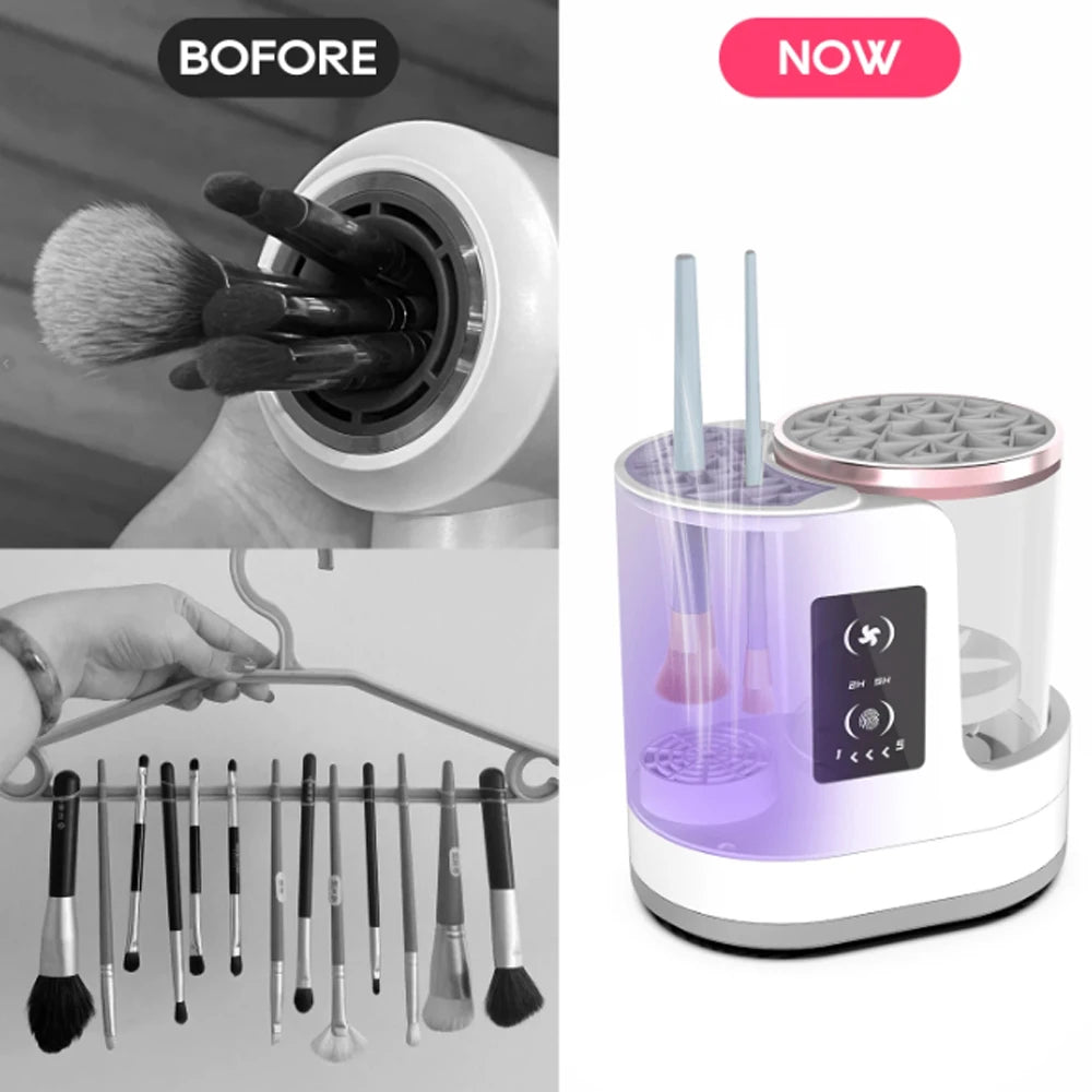 3-in-1 Electric Makeup Brush Cleaner & Dryer Pro