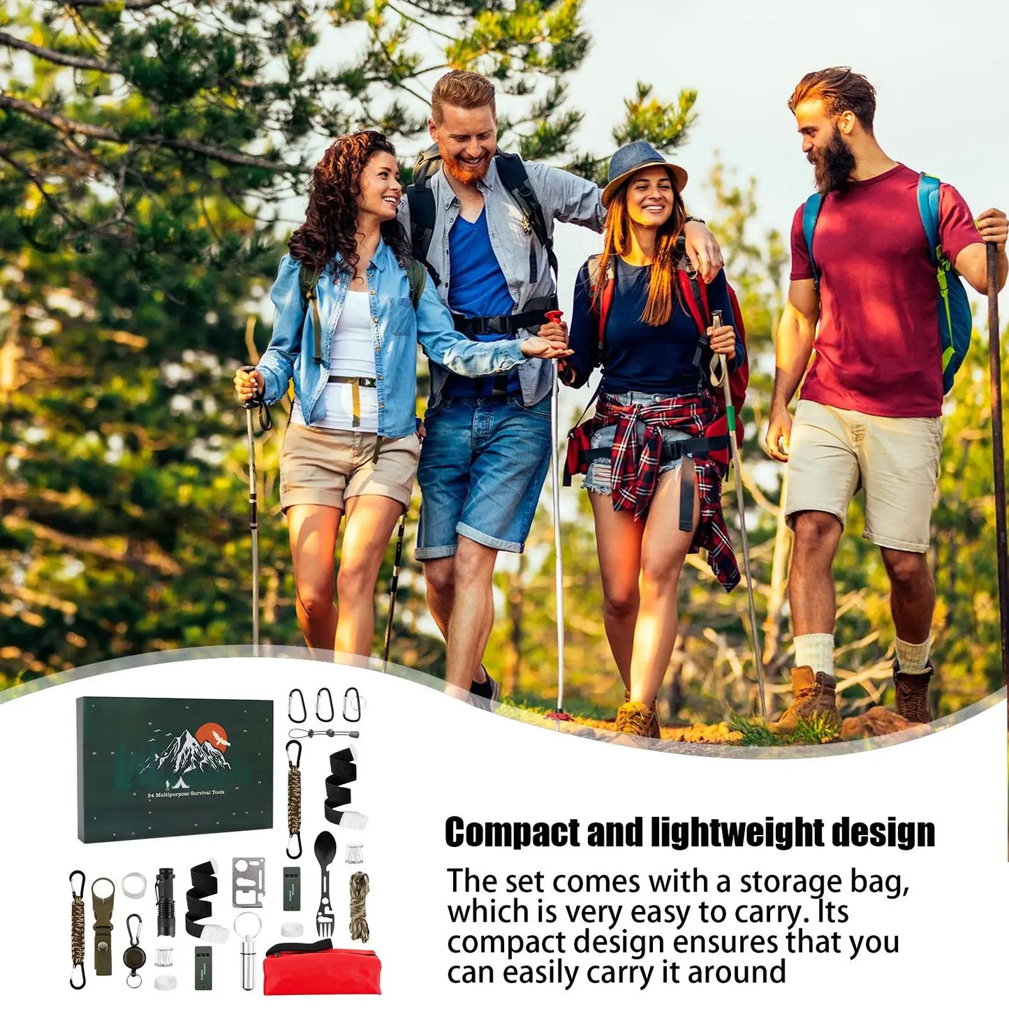 Ultimate Outdoor Adventure Advent Calendar - 24 Days of Camping Gear