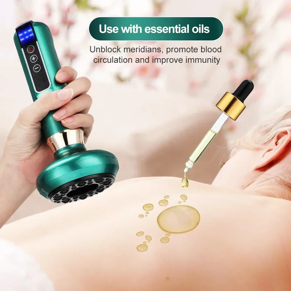 KinetiCup™ Pro: Smart Dynamic Cupping & Heat Therapy Massager