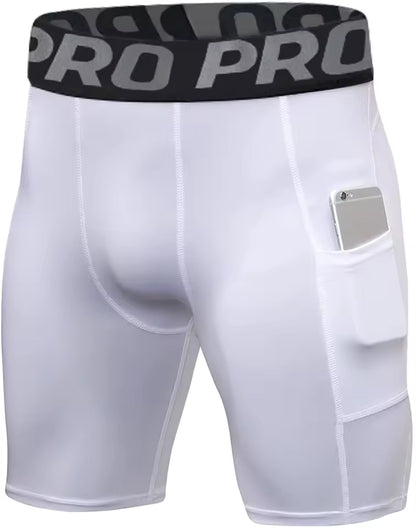 PowerFlex™ Elite Compression Gym Shorts with Pockets